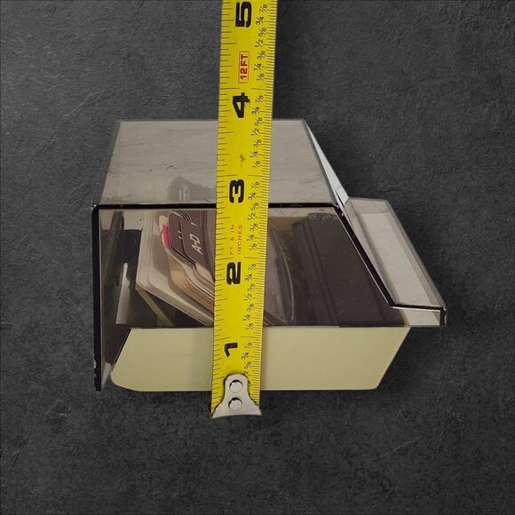 Vintage Rolodex Petite S-300C Covered Card File w/ A–Z Tabs & Blank Cards USA - Picture 15 of 16